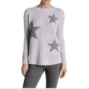Philosophy Metallic Star Sweater